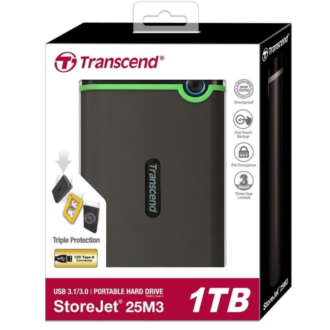 Transcend 1TB External HDD Prices in