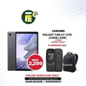 Samsung Galaxy Tab A7 Lite (32gb+3gb) plus free nokia 6310 and samsung bag