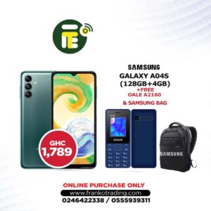 Samsung A047 (A04S) (128gb+4gb) plus free Oale A2160 and samsung bag