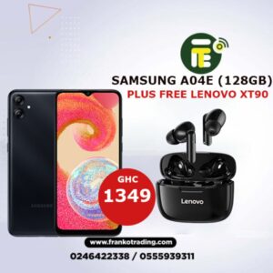 Samsung A042 (A04e) (128gb+4gb) plus free lenovo xt90