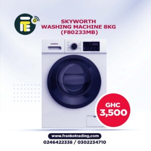 Skyworth washing machine(f80233mb) inv 8kg