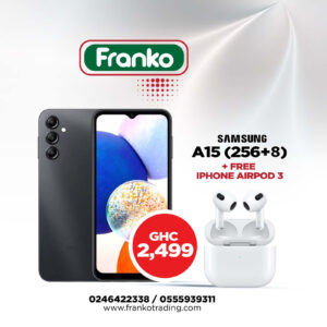 Samsung A155 (A15) (256gb+8gb) plus free iPhone Airpod 3